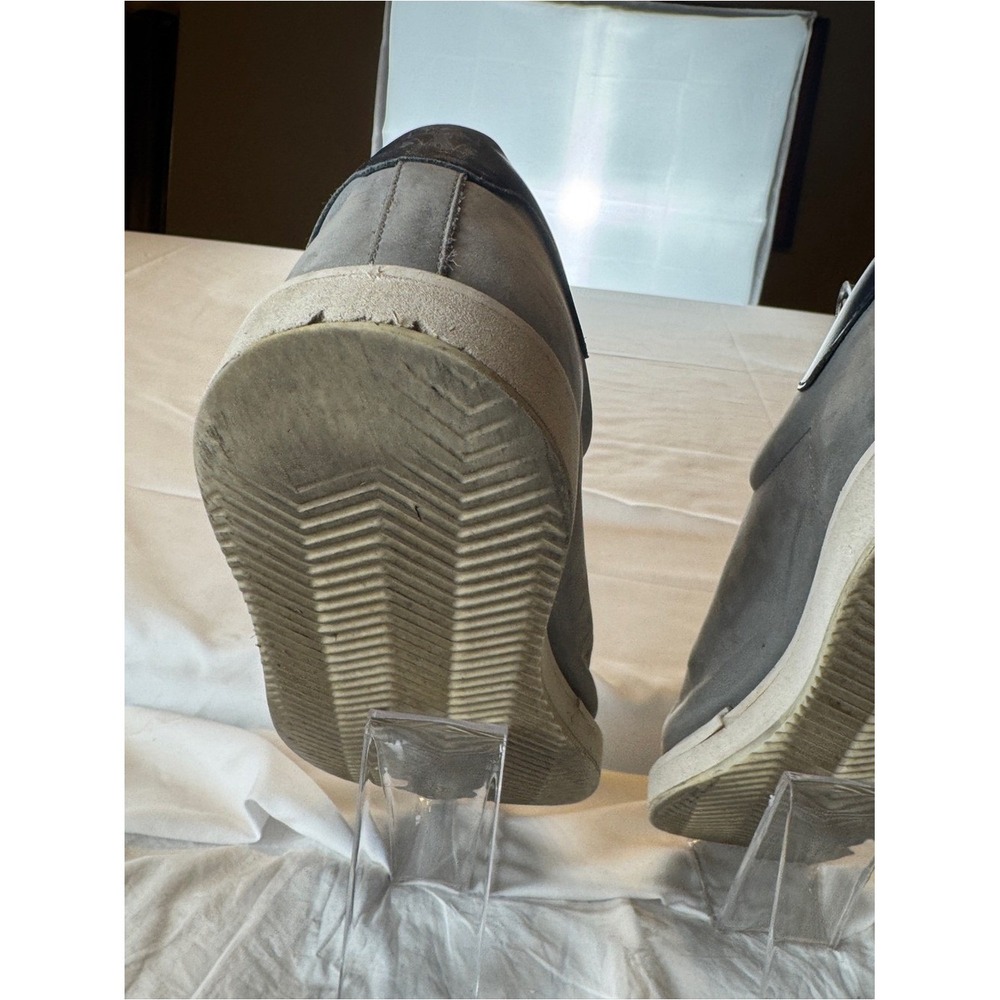 Brunello Cucinelli Men's 43 Gray Nubuck Suede Leather Low Top Sneakers Italy - Picture 9 of 9